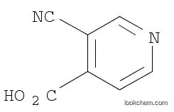 Molecular Structure of 1060802-59-6 (3 - Cyanoisonicotinic acid)